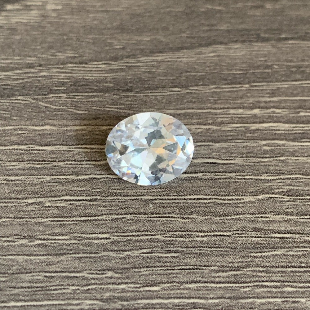 Faceted Stone Glass Crafts Large